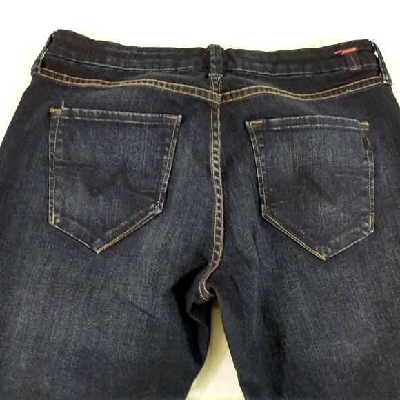 ! iT LOS ANGELES WOMENS BLUE JEANS INDIGO 29 X 29 Mid Rise - Picture 5 of 8